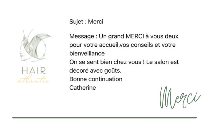 Merci Catherine.